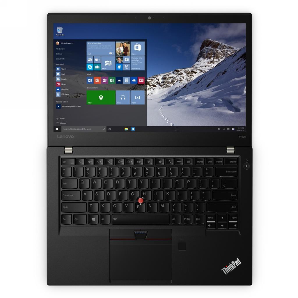 Lenovo ThinkPad T460S 14" Core i7 2.6 GHz - SSD 1000 GB - 16GB QWERTZ - Deutsch