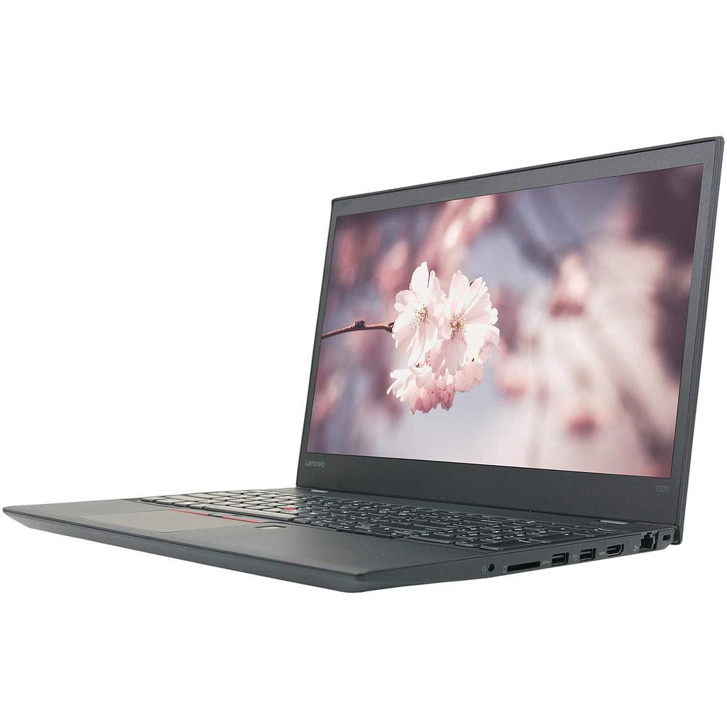 Lenovo ThinkPad T570 15-tum (2015) - Core i5-6300U - 8GB - SSD 256 GB QWERTY - Italiensk