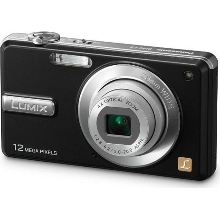 Panasonic Lumix DMC-F4 Compacto 12 - Preto