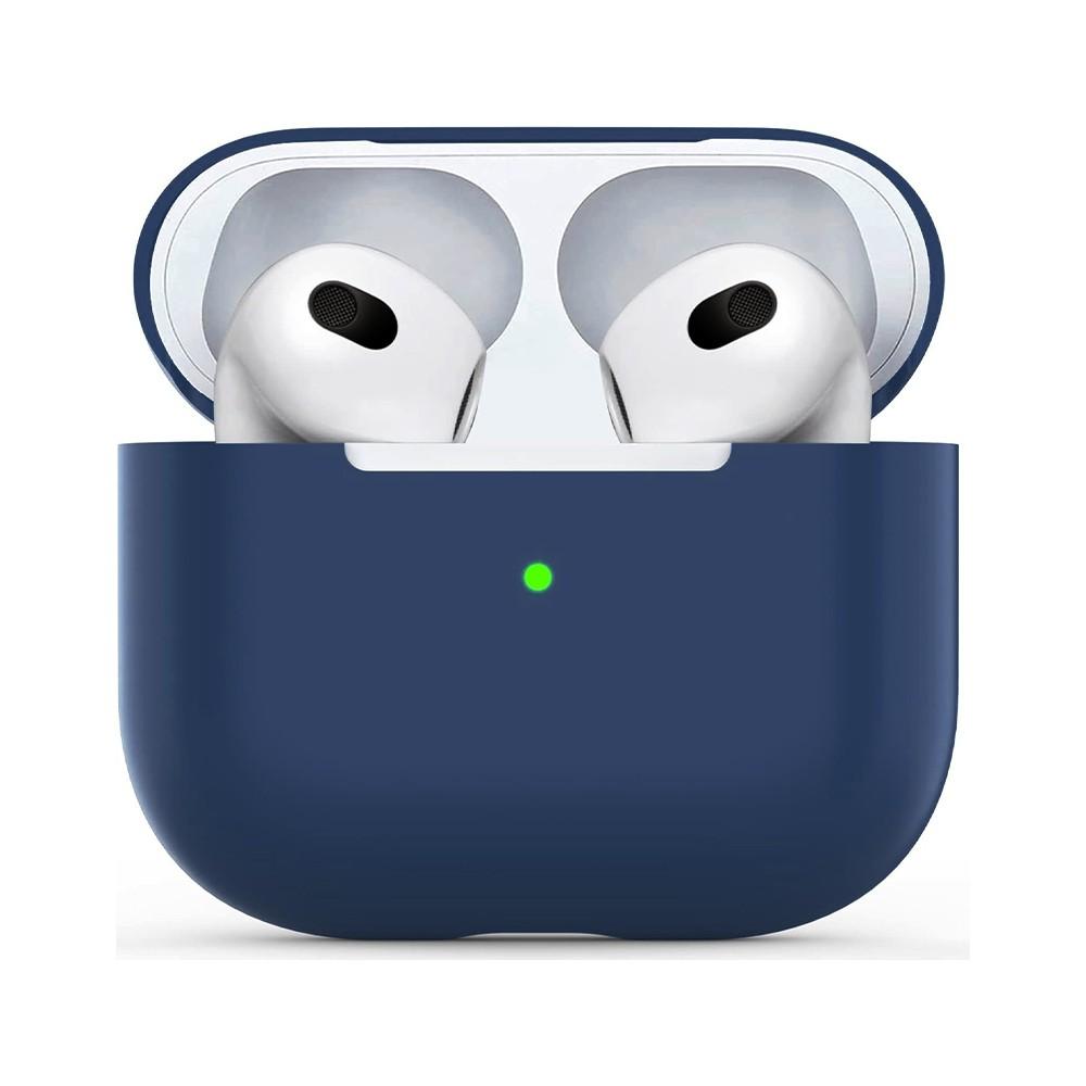 Evetane Étui De Protection AirPods 4 - Silicone - Bleu