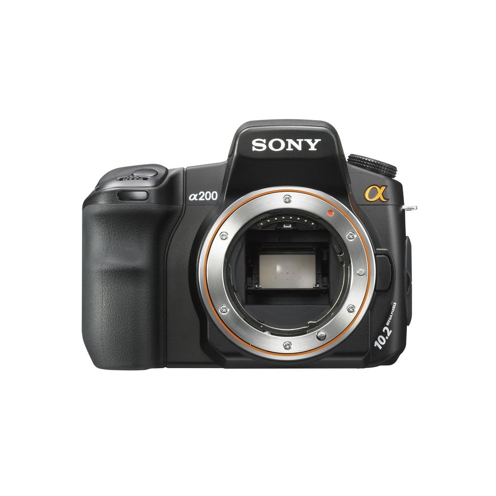 Dslr - Sony Alpha 200 - Noir + Sony Zoom Dt 18-70Mm F/3.5-5.6