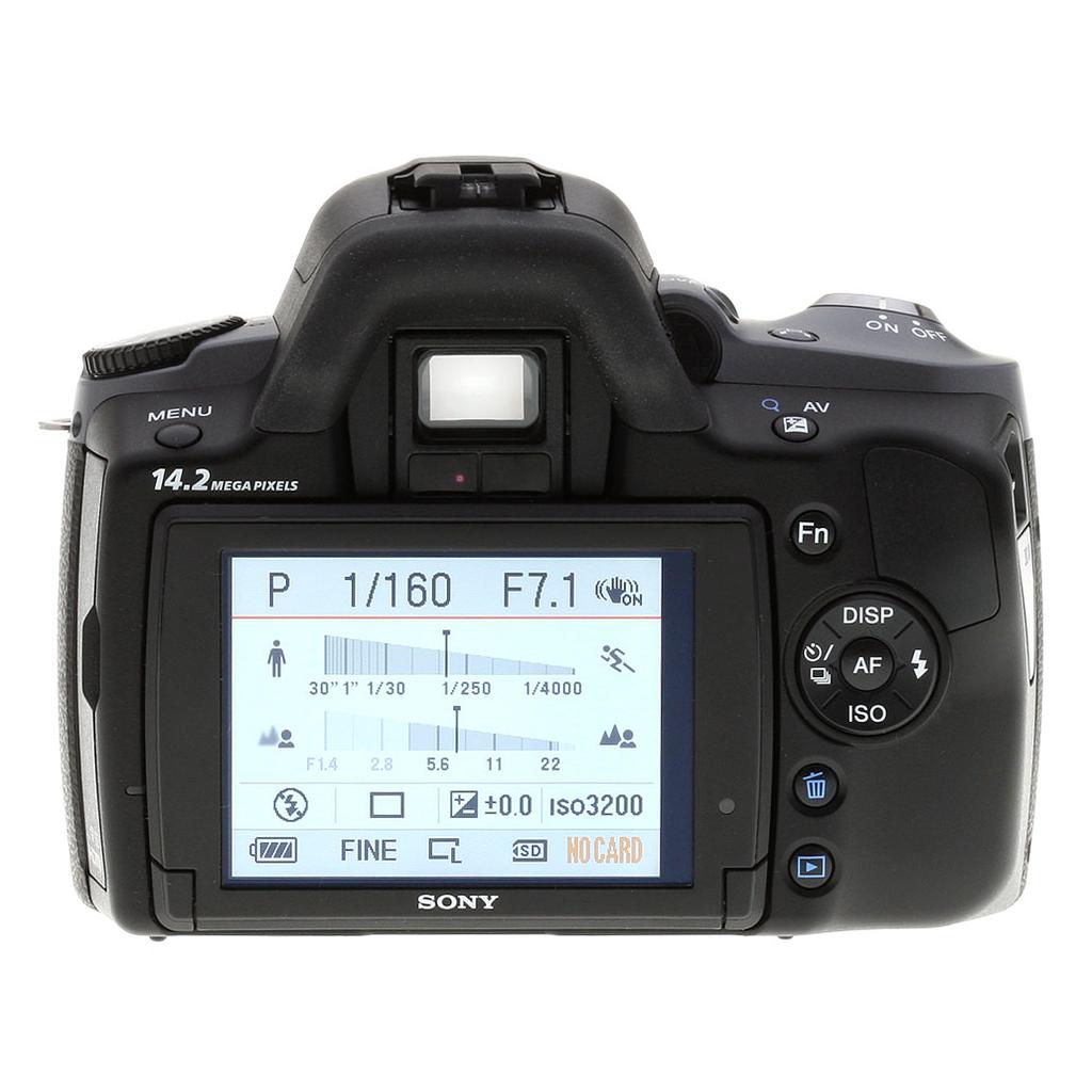 Reflex - Sony Alpha Dslr-A380 - Noir + Objectif Tamron Sp Af 17-50Mm F/2.8 Aspherical Ld Xr Diii Sp
