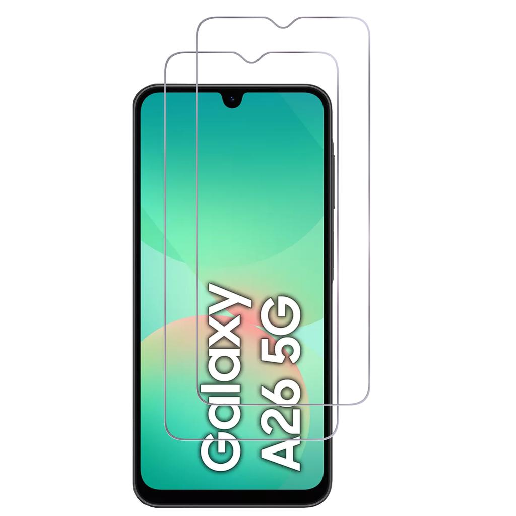 Écran De Protection Samsung Galaxy A26 5G Verre Trempé - Verre Trempé - Transparent