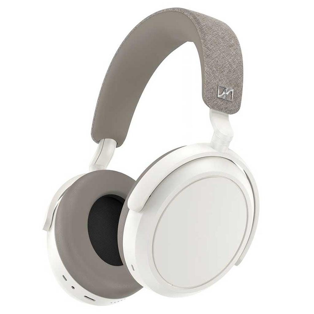 Sennheiser Momentum 4 Kopfhörer Noise cancelling kabellos mit Mikrofon - Weiß