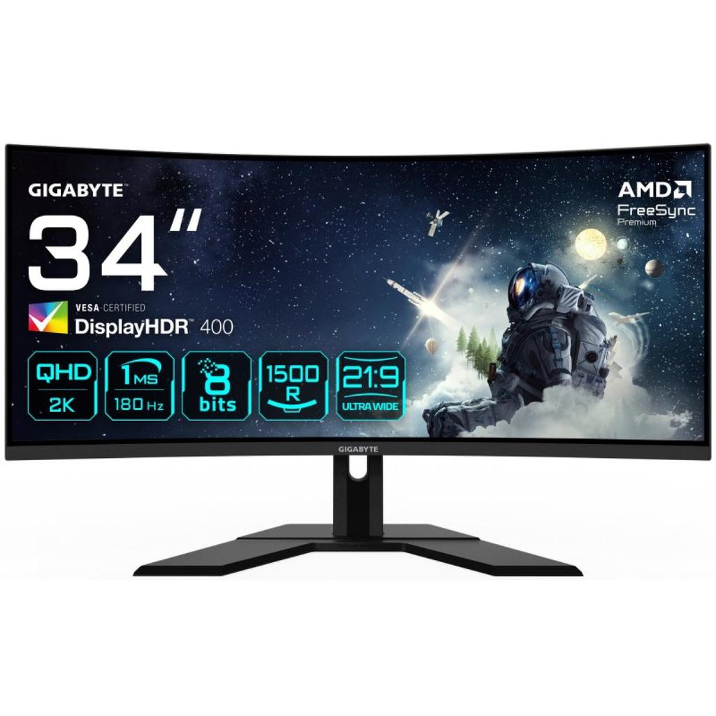 Écran 34" Led Gigabyte G34Wqcp