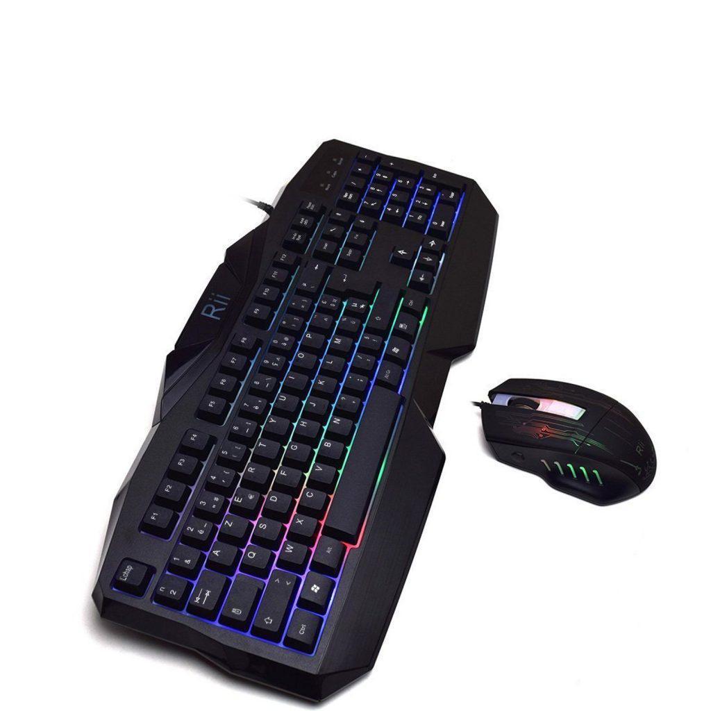 Riitek Keyboard AZERTY French Backlit Keyboard RK400 | Back Market