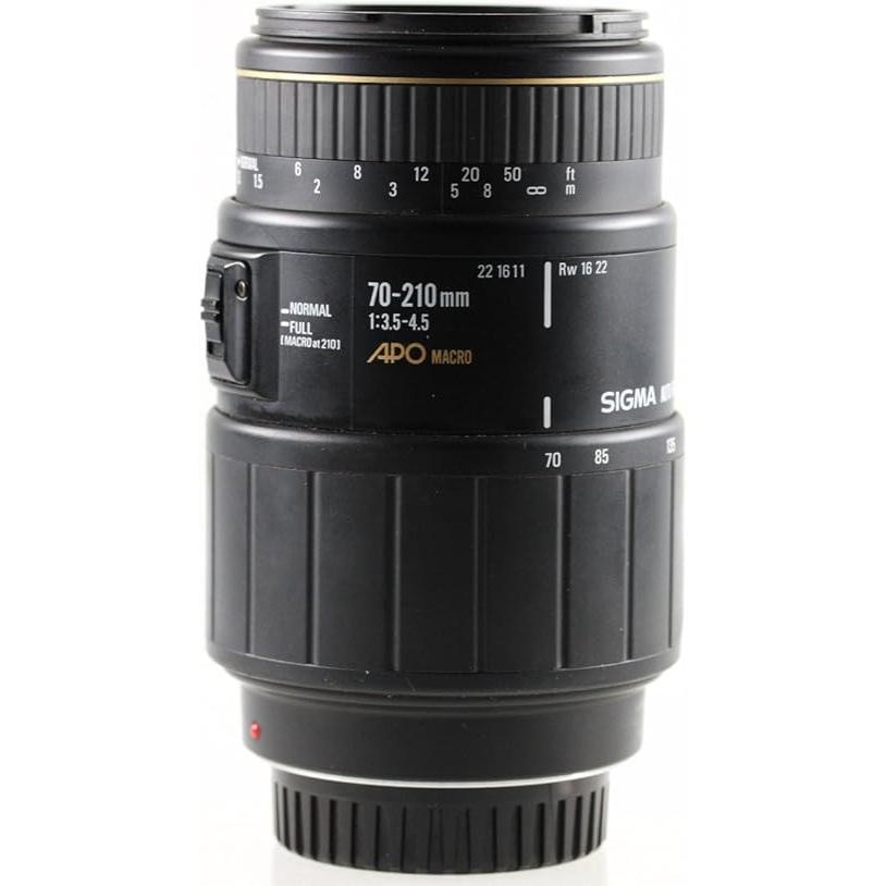 Objectif Sigma Zoom Apo Macro Autofocus 70-210Mm F/3.5-4.5 Sony A 70-210Mm F/3.5-4.5