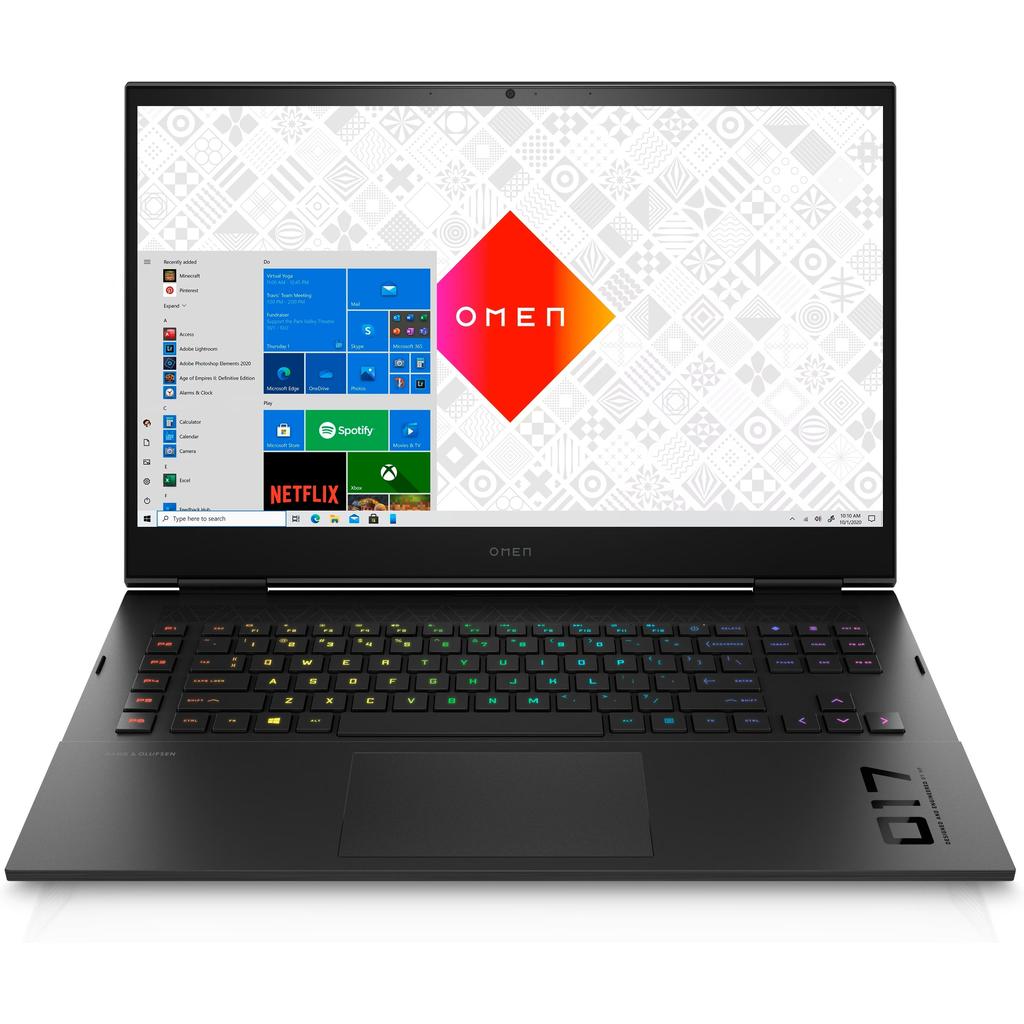 HP Omen 17-Ck0065Ng 17" Core i7 2.3 Ghz - SSD 512 Go - 16Go Qwertz - Allemand