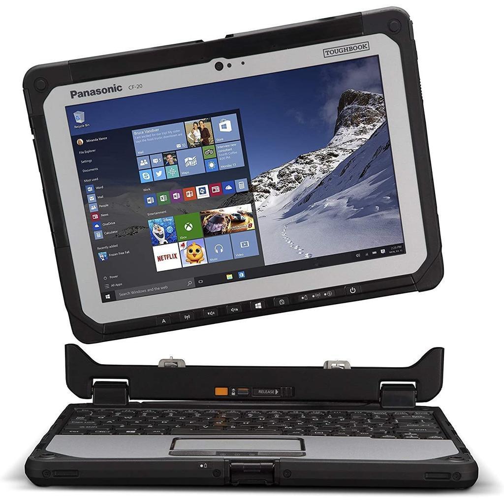 Panasonic ToughBook CF-20 10-inch Core i5-7Y57 - SSD 256 GB - 8GB