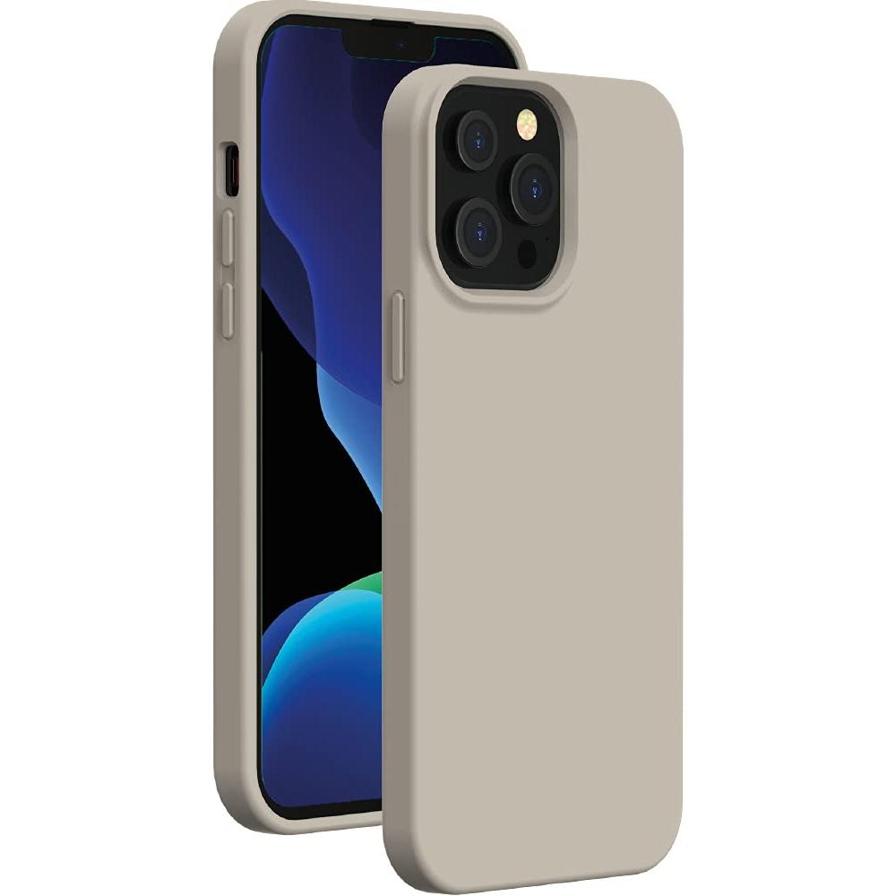 Coque iPhone 13 Pro - Silicone - Beige