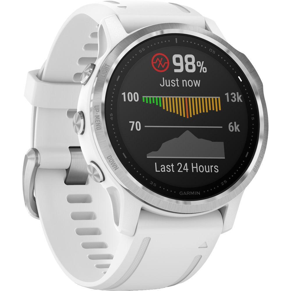 Montre Garmin Cardio GPS Fenix 6S - Gris