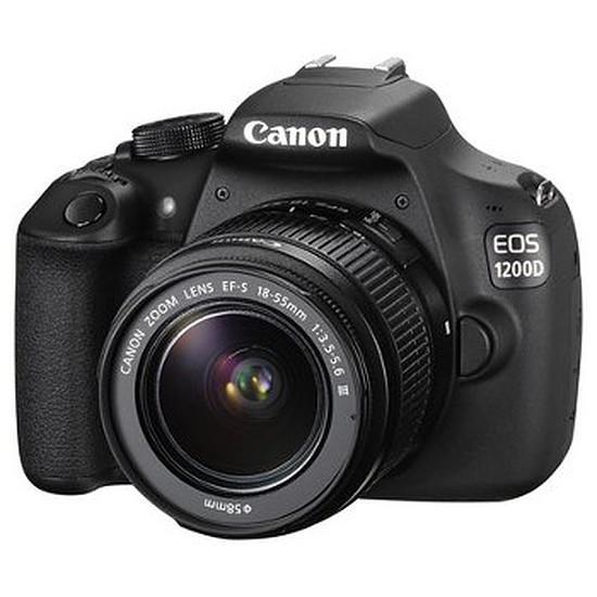 Reflex EOS 1200D - Noir + Canon EF-S 18-55mm f/3.5-5.6 IS f/3.5-5.6 Reconditionné - Canon reconditionné disponible sur Backmarket