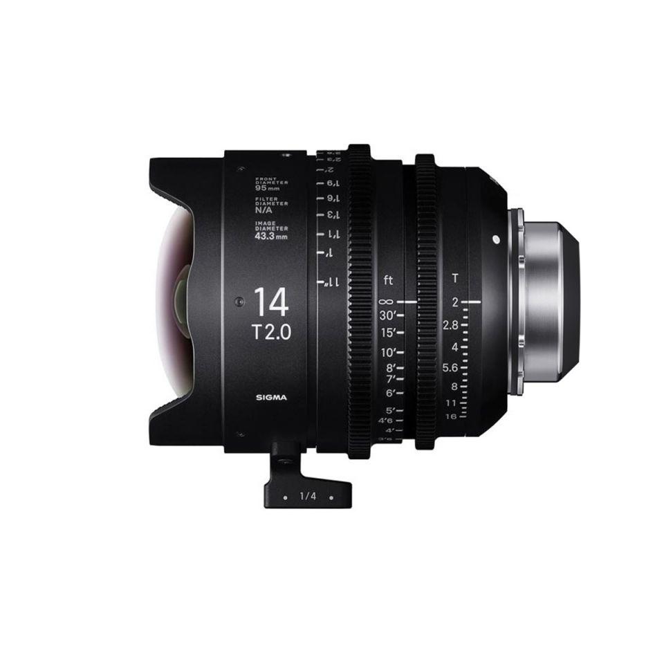Objectif Sigma 14Mm F/2 Ff Pl Standard F/2