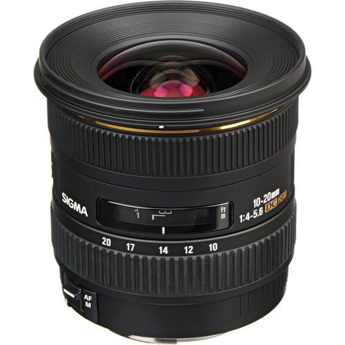 Objectif Sigma 10-20Mm F/4-5.6 Ex - Dc Hsm Canon, Nikon, Pentax, Sigma, Sony, Four Thirds 10-20Mm F/4-5.6