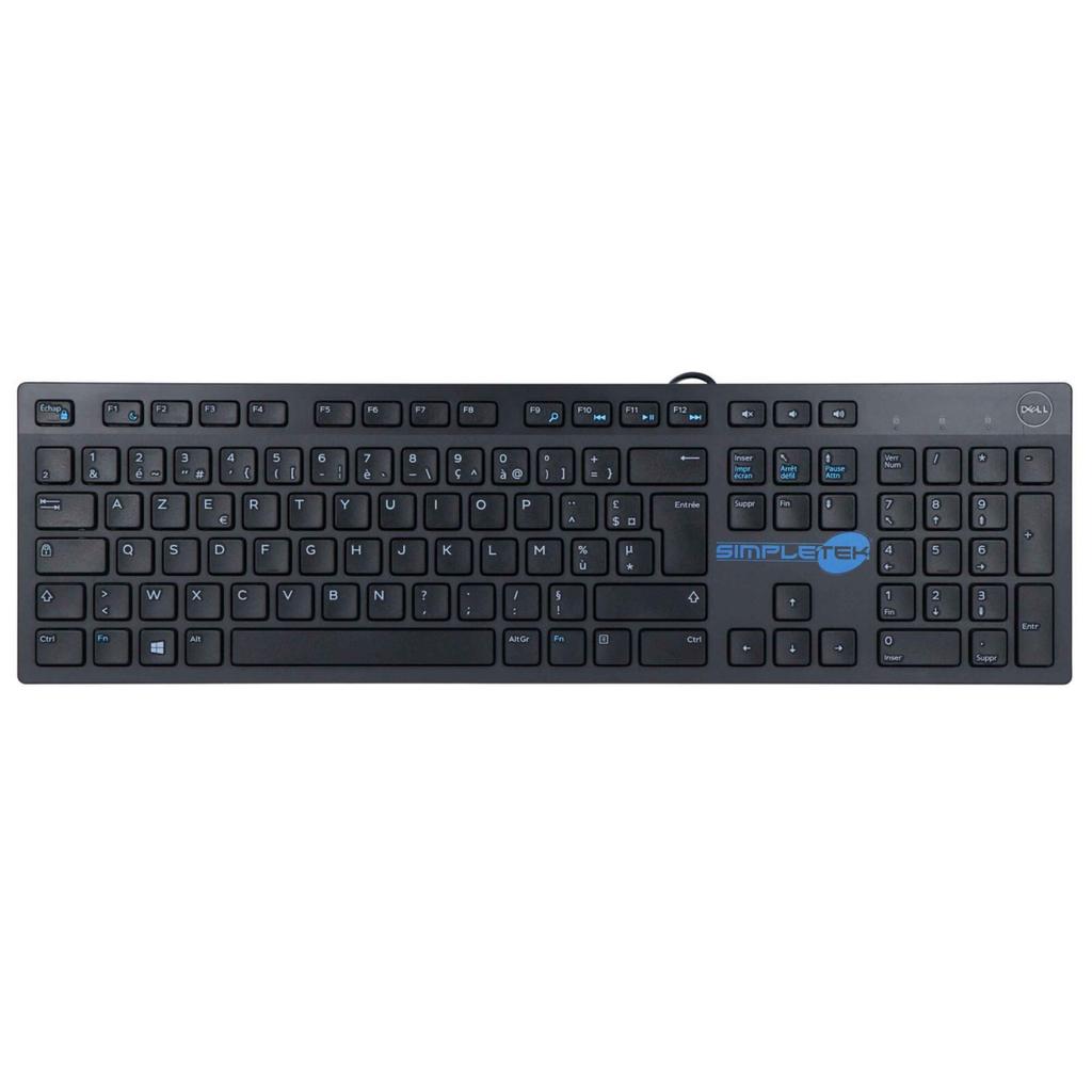 Clavier Dell Azerty Français Kb216 Usb Wired 1,8 M