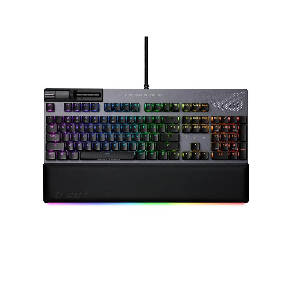 Asus Keyboard QWERTY Backlit Keyboard ROG Strix Flare II Animate Back Market