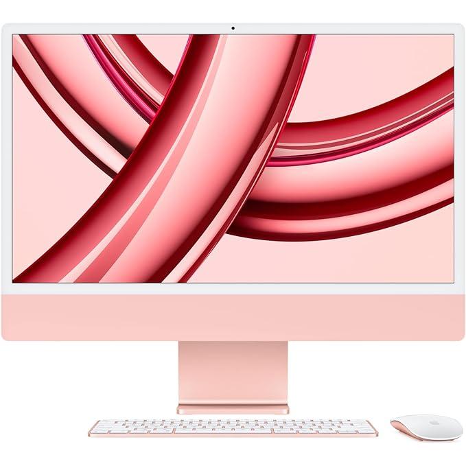 Apple iMac 24" 5K (Fin 2023) M3 4Ghz - SSD 256 Go - 8Go Azerty - Français