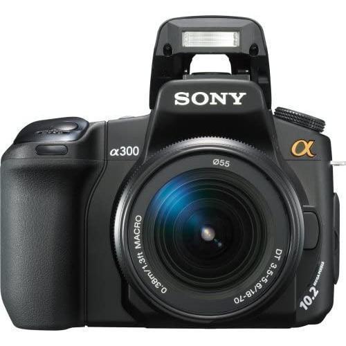 Sony Alpha DSLR A300 Reflex 10,8 - Preto