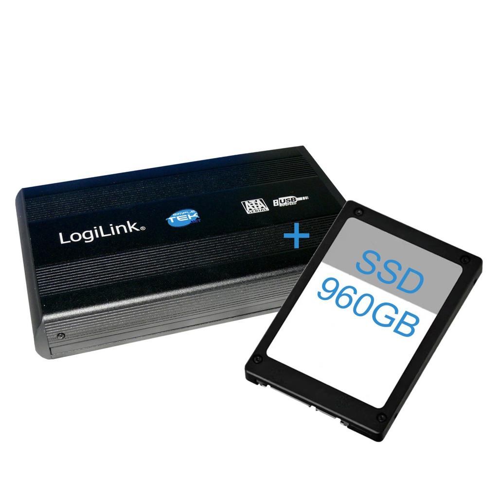 Disque Dur Externe Logilink Ua0107 - SSD 960 Go Usb 3.0