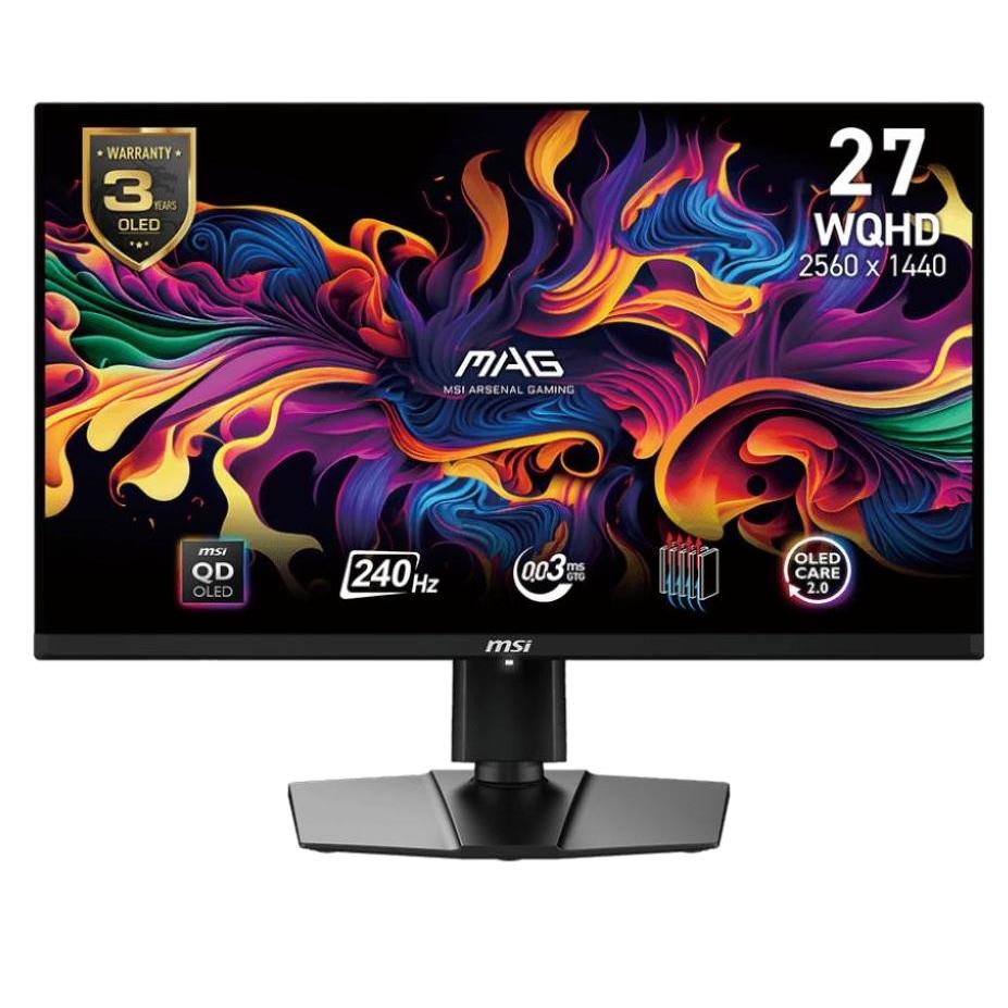 Écran 27"" OLED MSI MAG 271QPX QD-OLED Reconditionné - MSI reconditionné disponible sur Backmarket