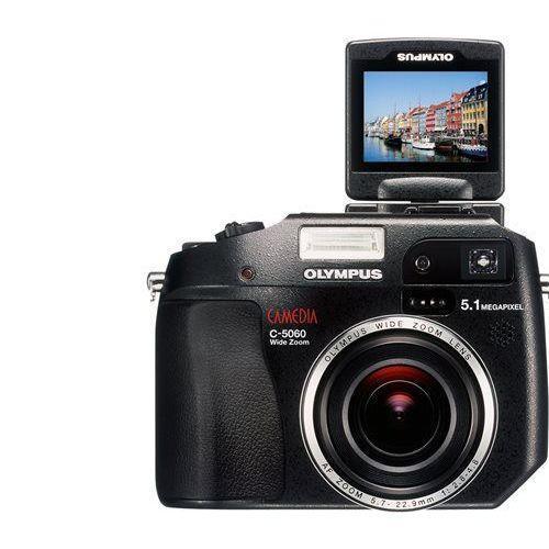 Compact Camedia C-5060 - Noir + Olympus Wide Zoom Lens 27-110Mm F/2.8-4.8 F/2.8-4.8