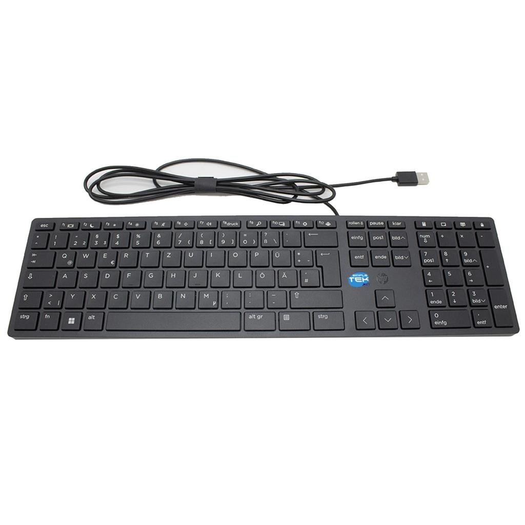 Clavier HP Qwertz Allemand Halley Wired Desktop 320K