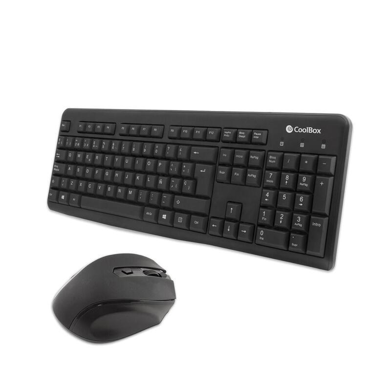 Clavier Coolbox Qwerty Espagnol Sans-Fil Coo Ktr 02W