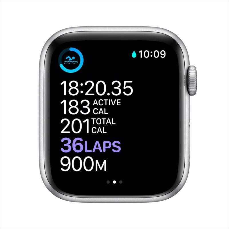 Apple Watch Series 5 (2019) - (correa no incluida) - GPS 40 mm - Aluminio Plata