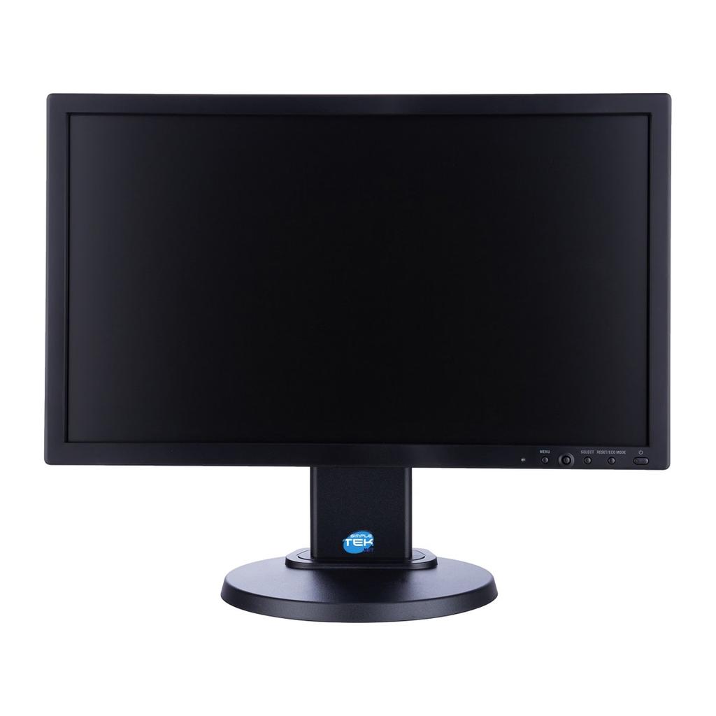 Écran 20" Led 1600X900 Nec Multisync E201W-Bk
