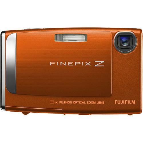Compact Finepix Z10Fd - Orange + Fujifilm Fujinon Optical Zoom Lens 38-114Mm F/3.7-4.9. F/3.7-4.9