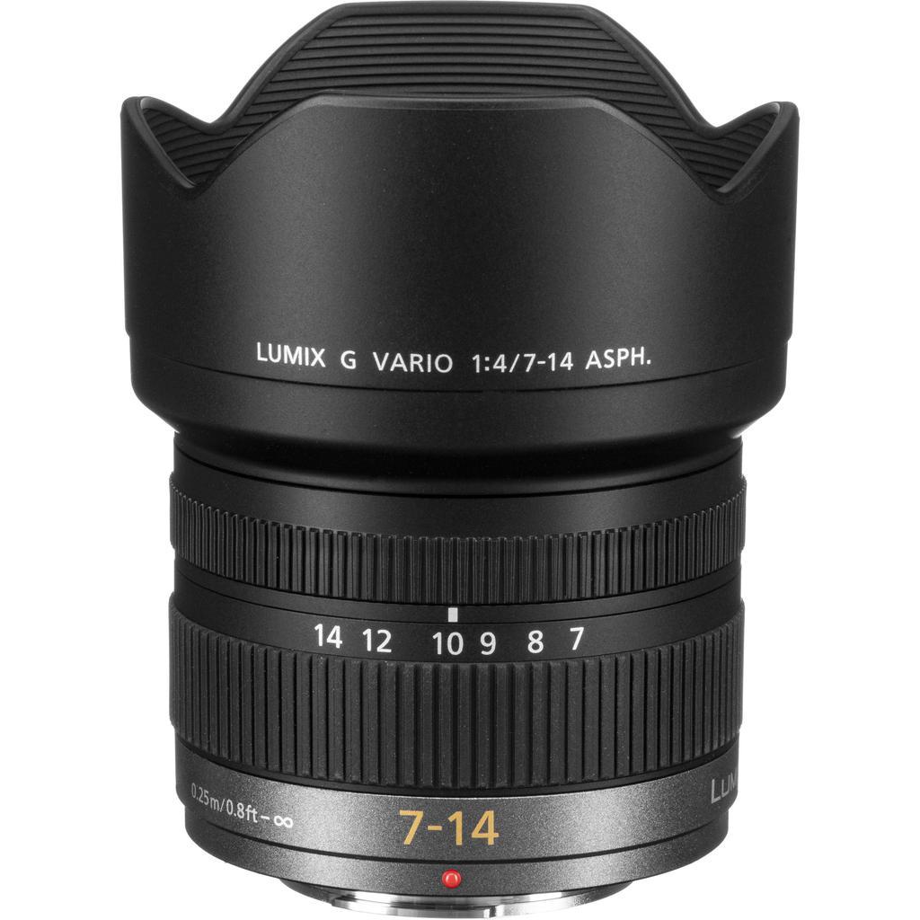 Objectif Panasonic Lumix G Vario H-F 7-14Mm F4.0 Asph Zoom Grand Angle G Vario 7-14Mm 4