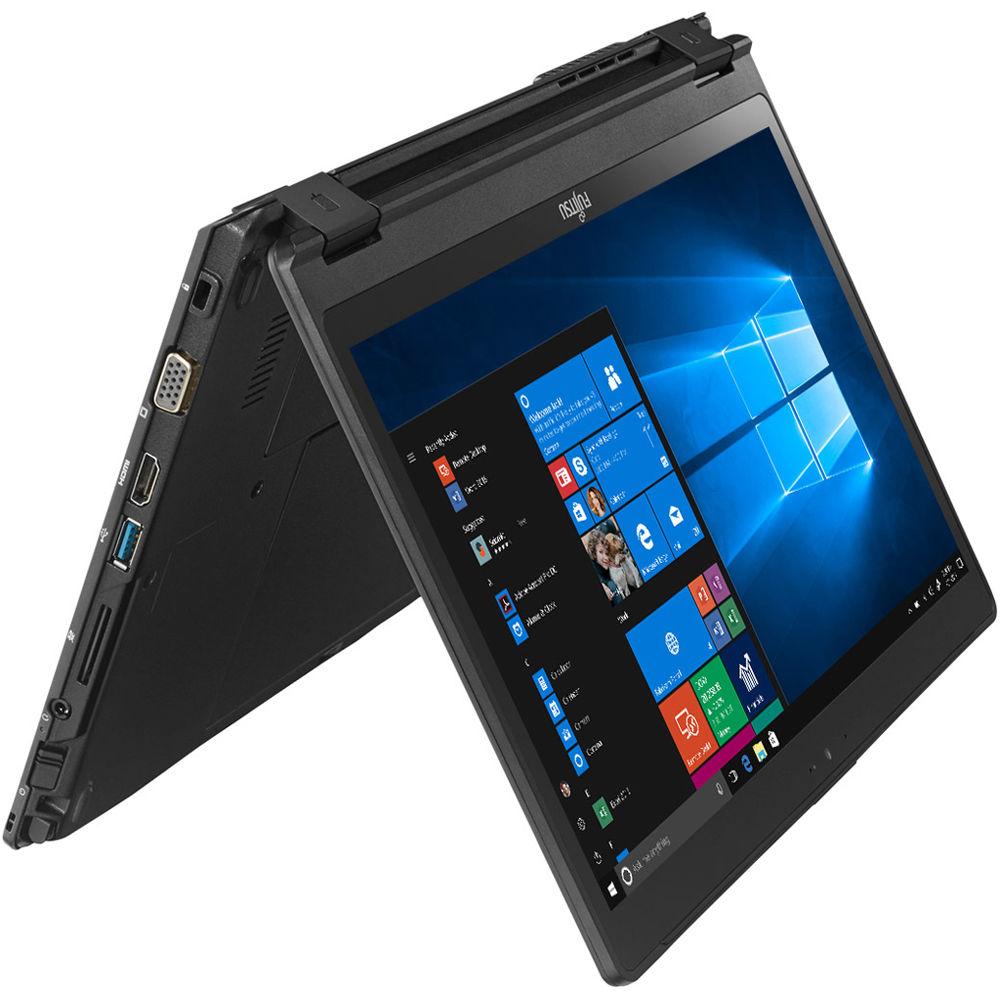 Fujitsu Lifebook U729 12" Core I3 1.6 Ghz - SSD 256 Go - 16 Go Qwertz - Allemand