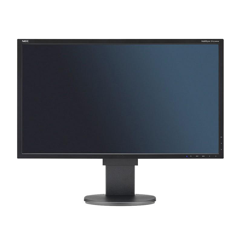 22inch Nec MultiSync EA224WMiBK 1920 x 1080 LED Monitor Black Back