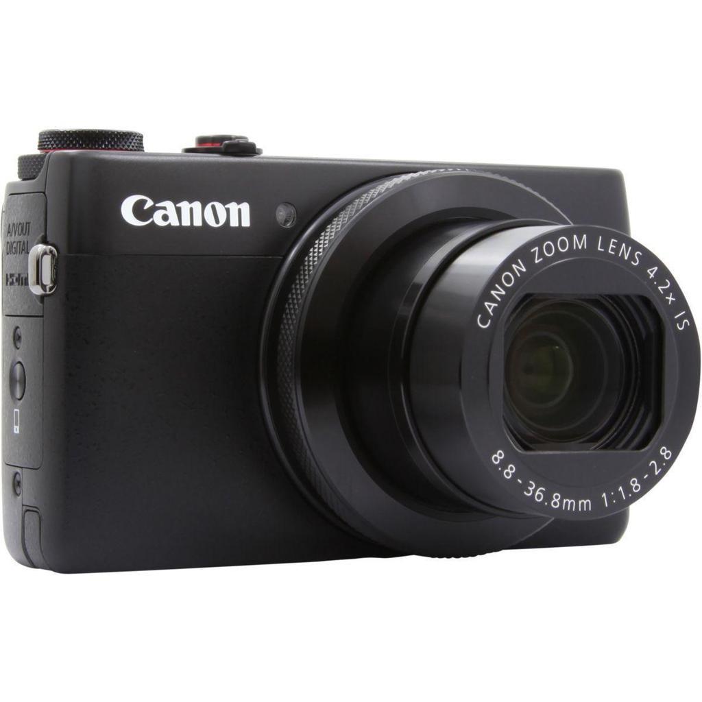 Compact PowerShot G7X - Black + Canon Zoom Lens 4.2X IS 8.8-36.8mm