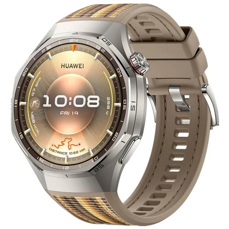 Montre Huawei Cardio GPS Watch Gt 6 Pro - Marron