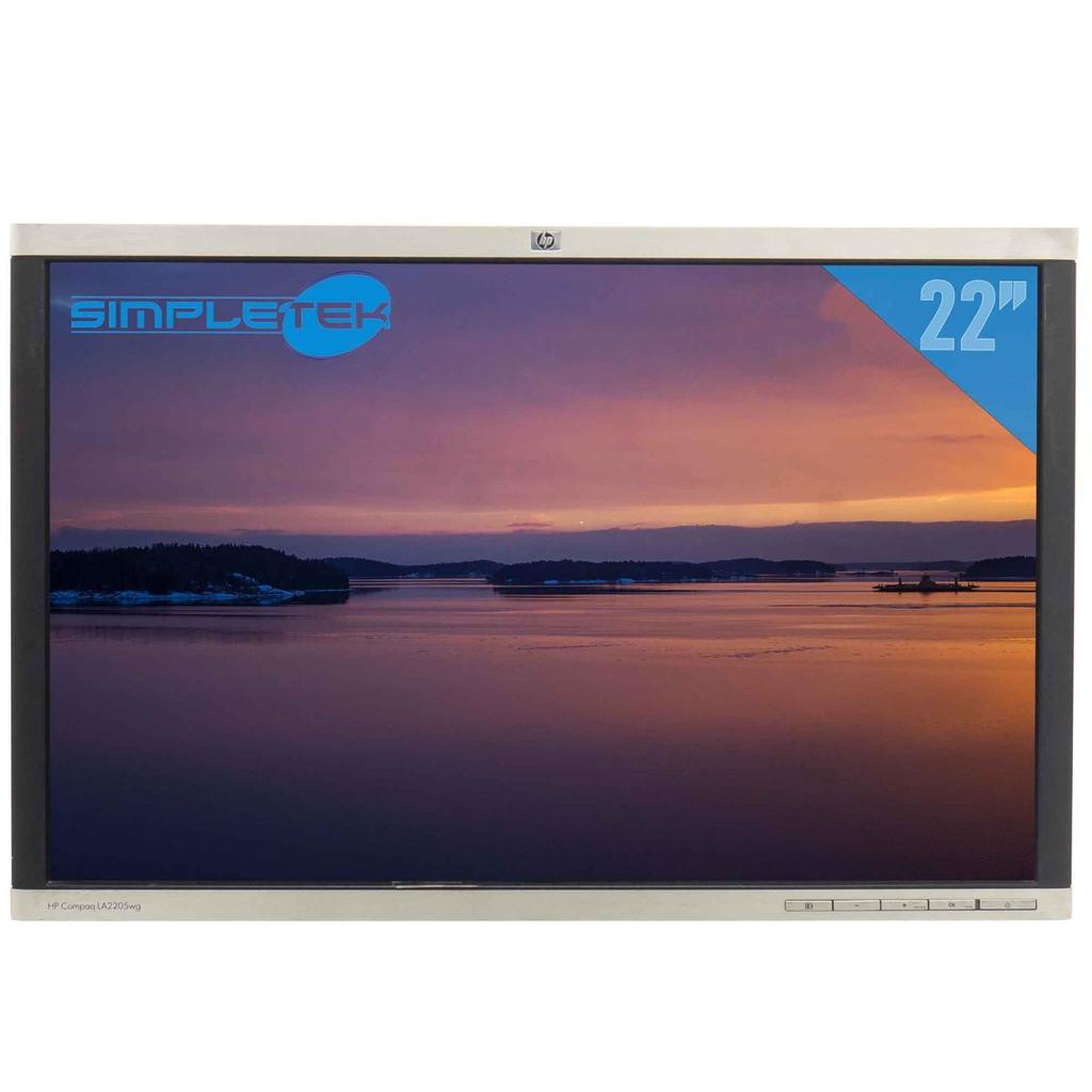 Écran 22"" LCD WSXGA+ HP Compaq LA2205wg Reconditionné - Hewlett-Packard reconditionné disponible sur Backmarket