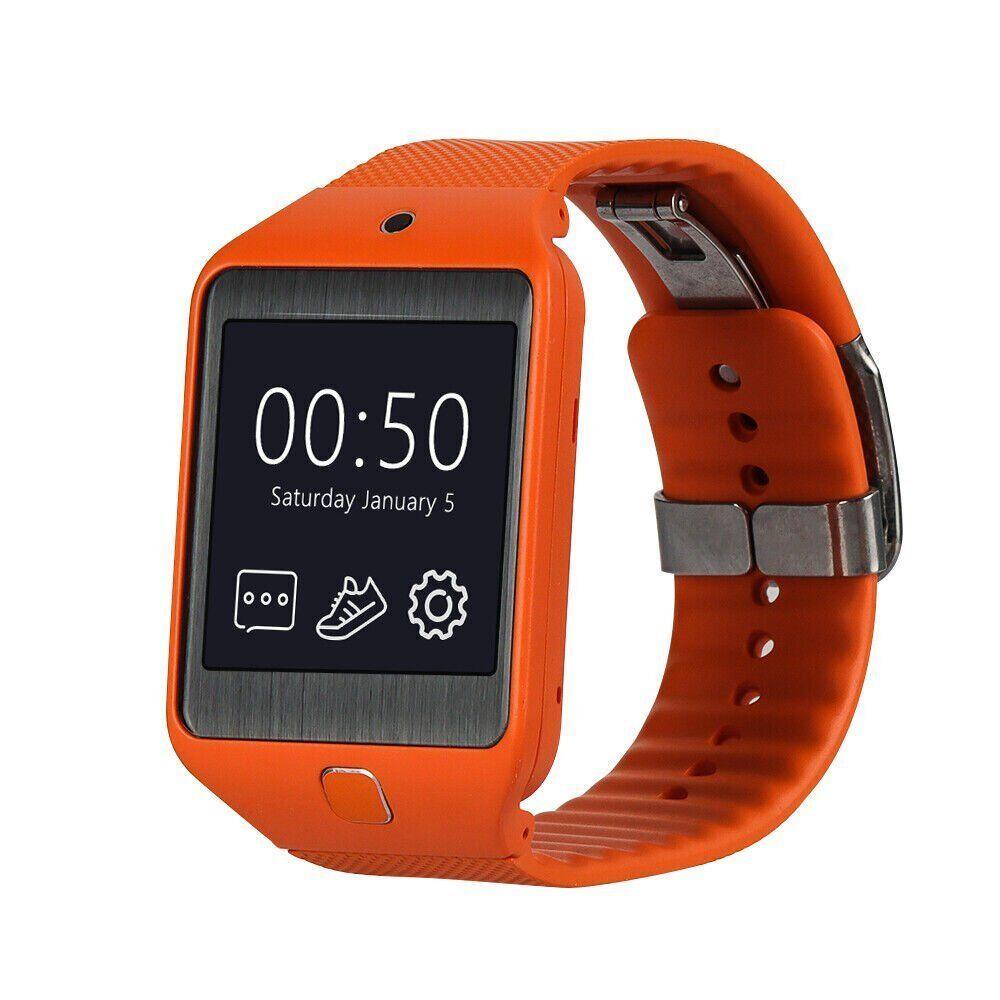 Samsung Gear 2 Neo 4.14 cm (1.63") 38 mm SAMOLED Orange, Silver