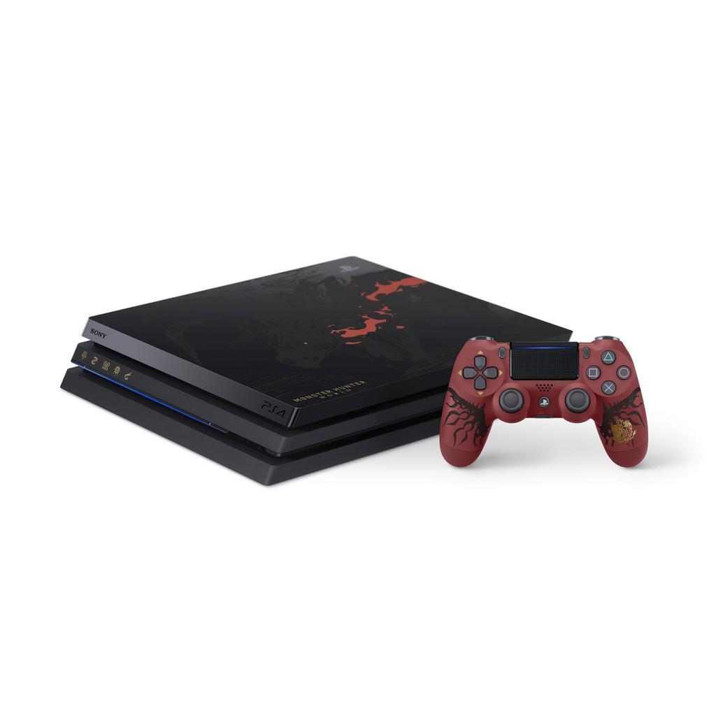 PlayStation 4 Pro 1000GB - Schwarz - Limited Edition Monster 