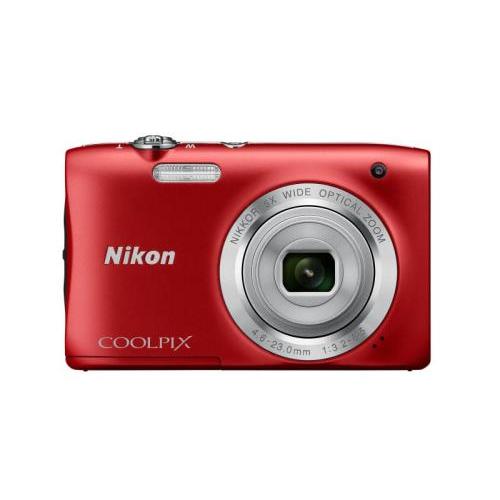 Compact Coolpix S2900 - Rouge + Nikon Nikkor 5X Wide Optical Zoom 4.6-23Mm F/3.2-6.5 F/3.2-6.5