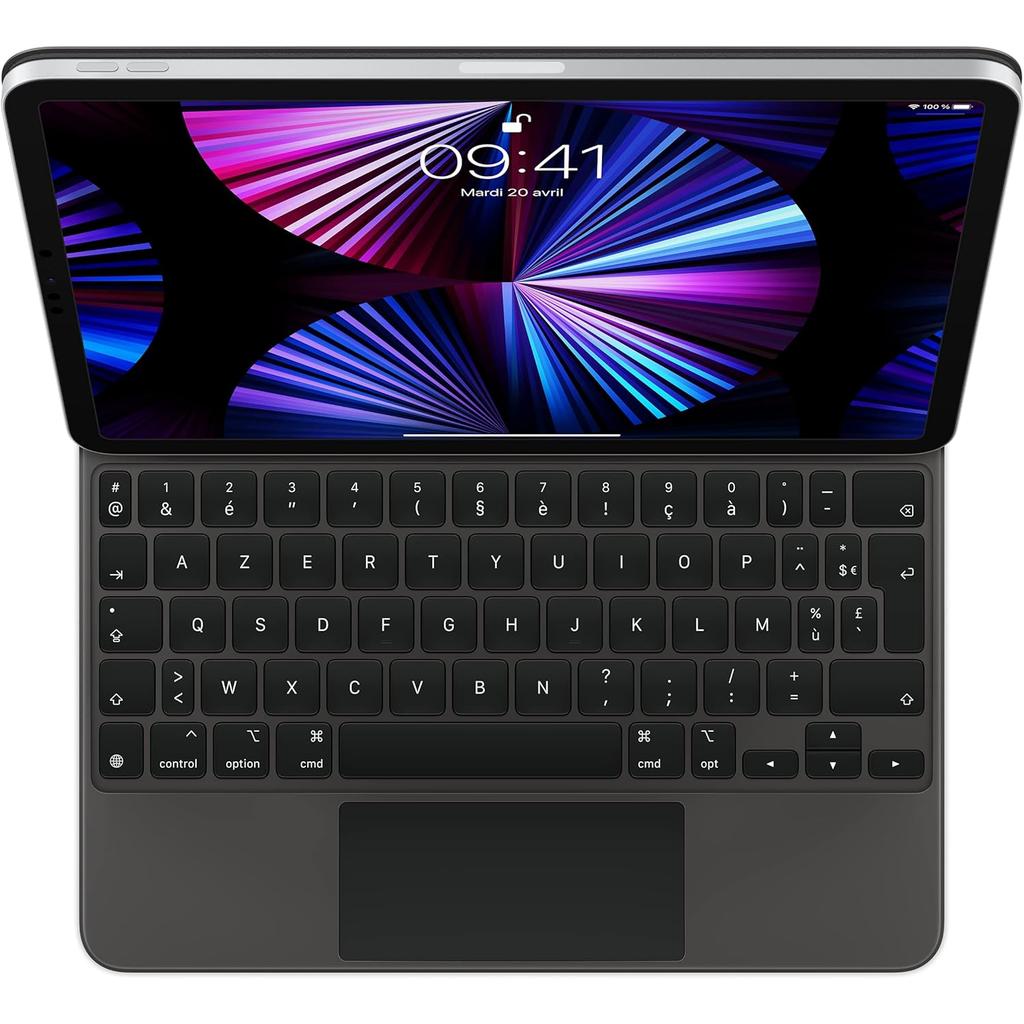 Apple iPad Magic Keyboard (iPad Not Included) (2024) - Qwertz - Allemand - iPad Pro 11" 1E Génération / iPad Pro 11" 2E Génération / iPad Pro 11" 3E Générat