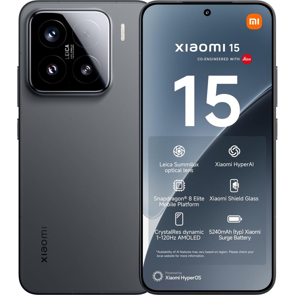 Xiaomi 15 512 Go - Noir - Débloqué