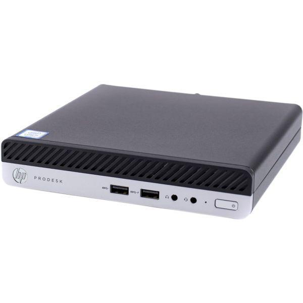 HP ProDesk 400 G4 DM Core i3-8100T 3.1 - SSD 512 GB - 8GB | Back