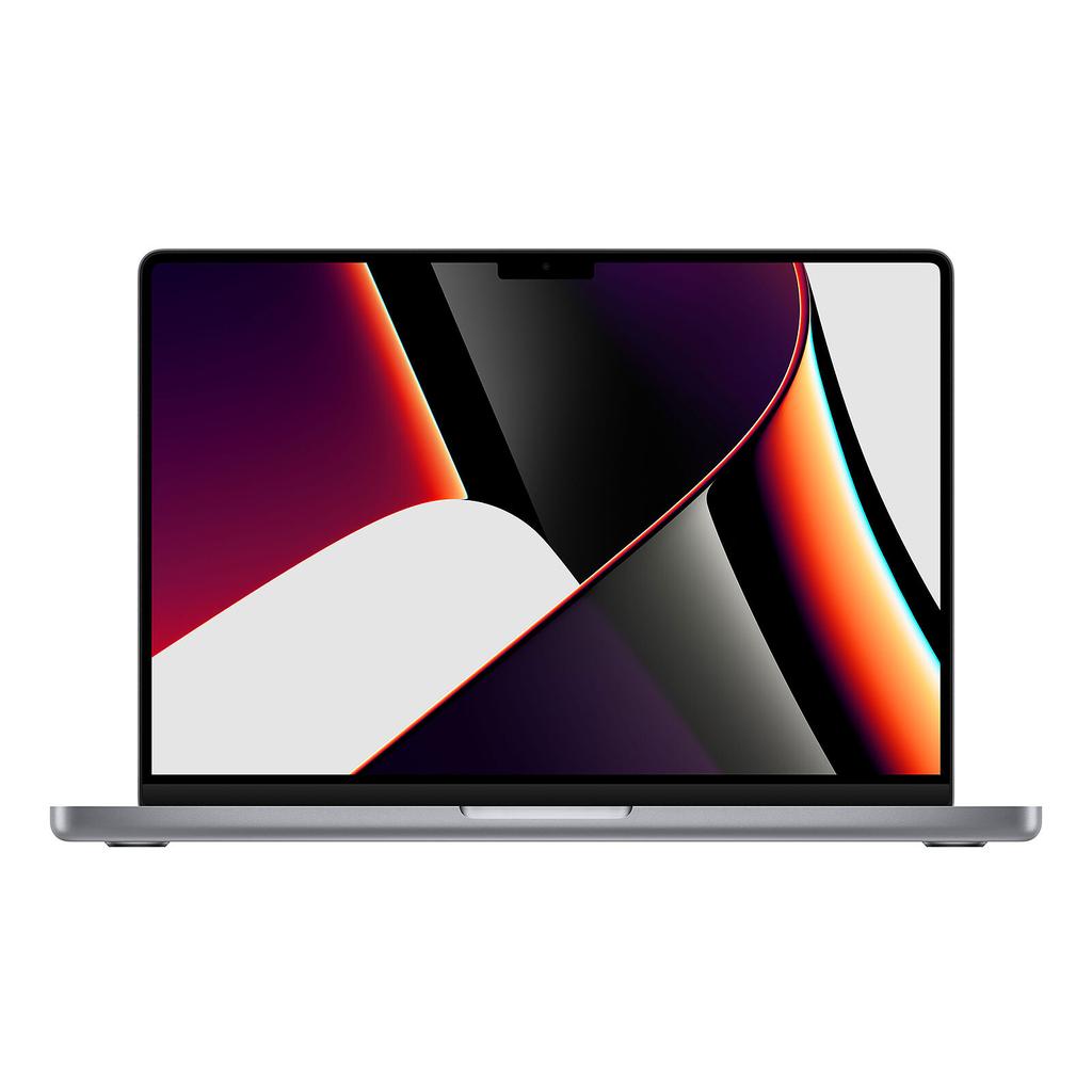 MacBook Pro Avec Des Traces D’Autocollants 14" (2021) - Apple M1 Pro Avec Cpu 10 Cœurs Et Gpu 14 Cœurs - 16Go Ram - SSD 1To - Écran Standard - Qwer
