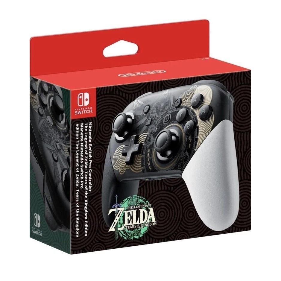 Manette Nintendo Switch Nintendo Switch Pro Controller – The Legend Of Zelda: Tears Of The Kingdom Edition