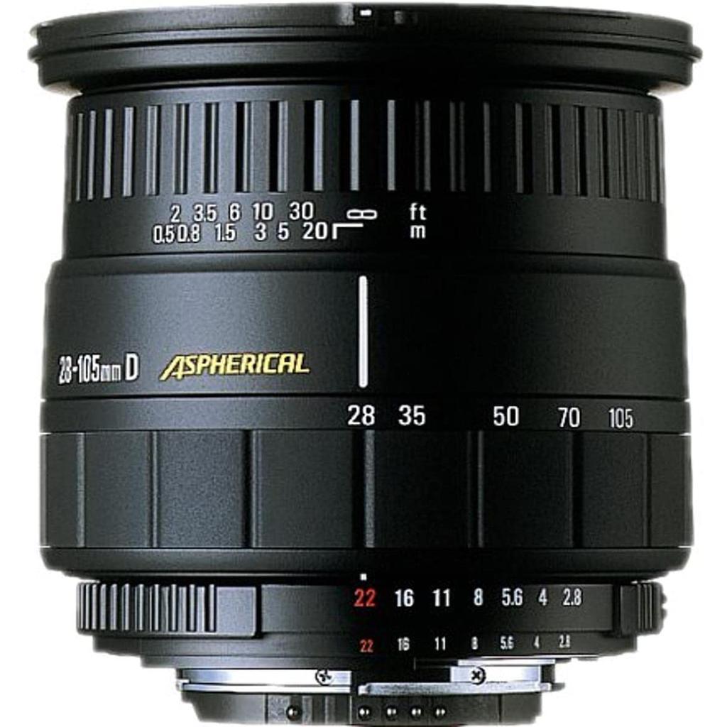 Objectif Sigma 28-105Mm F/2.8-4 Aspherical Canon Ef 28-105Mm F/2.8-4