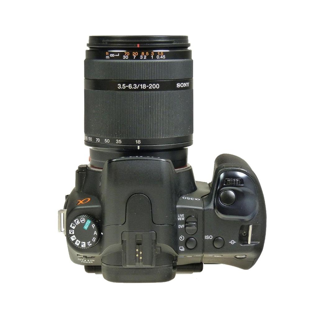 Sony Reflex Alpha Dslr-A350 - Noir + Tamron Dt 18-200 Mm F/3.5-5.6 F/3.5-5.6