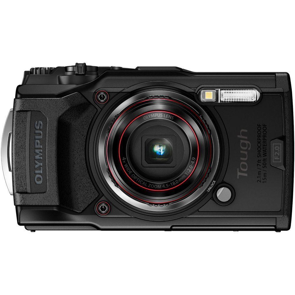 Compact Tough Tg-6 - Noir + Olympus Olympus Lens Zoom F/2.0-4.9