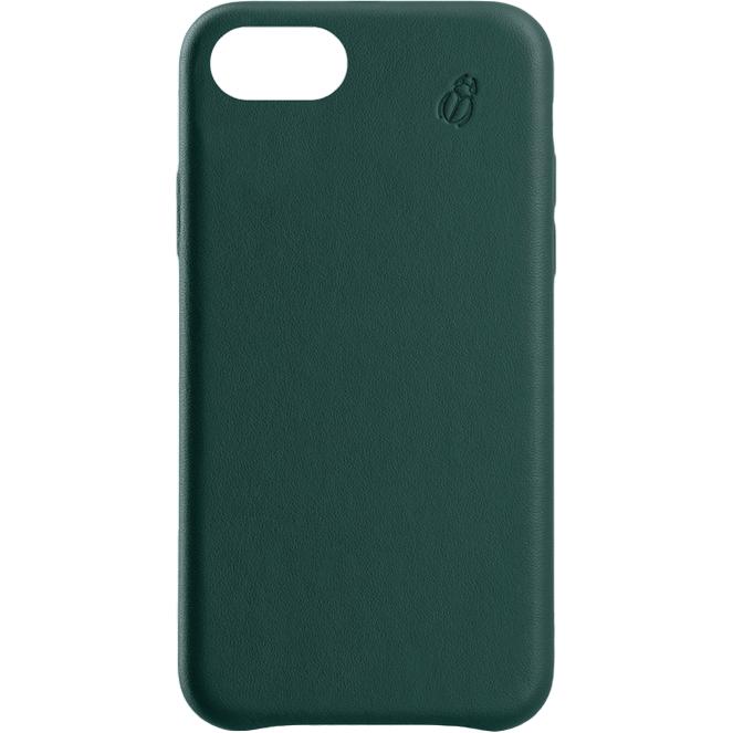 BEETLECASE Coque iPhone SE (2022)/SE (2020)/8/7/6S - Cuir - Vert