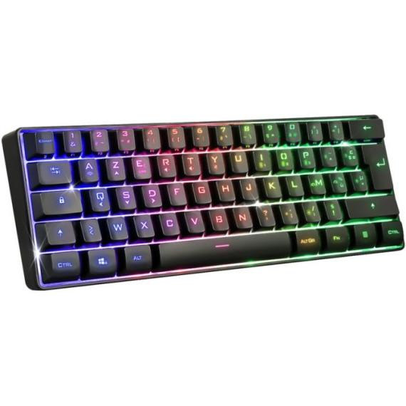 Clavier Spirit Of Fire Azerty Français Sans-Fil Rétroéclairé Elite-K50