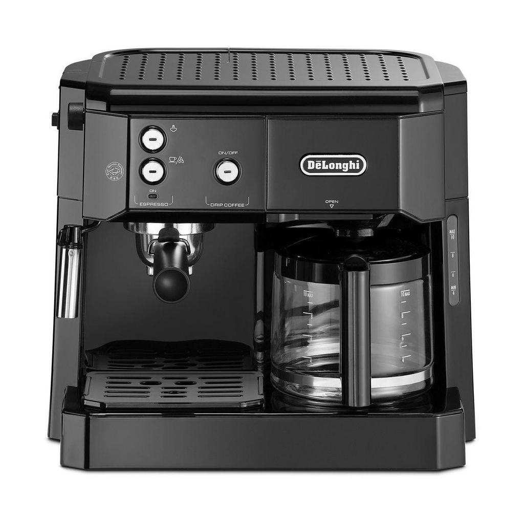 Delonghi Cafetière Expresso Combiné Compatible Dosettes Papier (E.S.E) De'Longhi Bco416.1 Fr 1,4000L - Noir